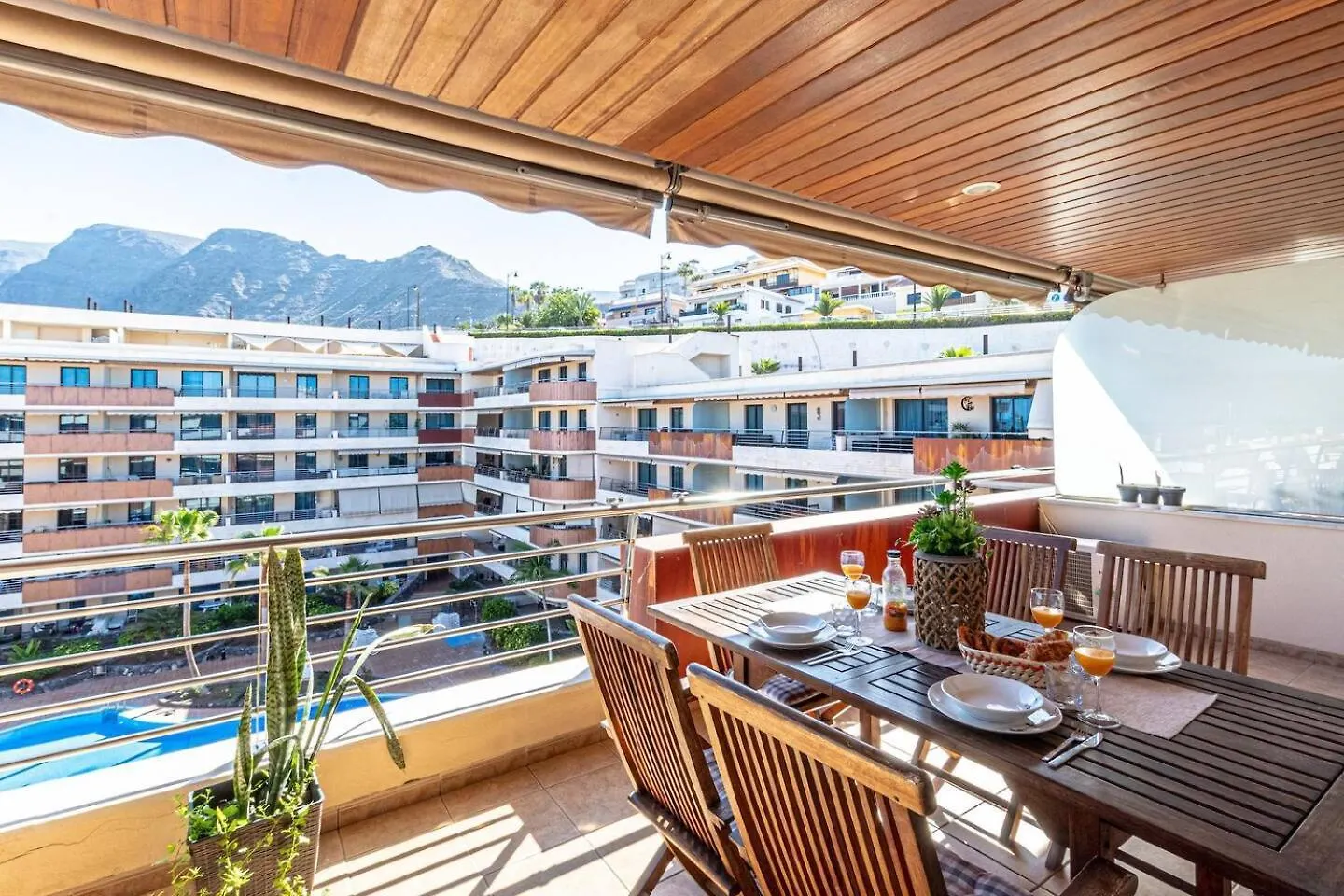 Top Floor Ocean View Apt By Dream Homes Tenerife プエルト・デ・サンティアゴ アパート